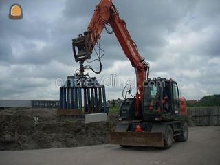 Hitachi ZX140 W-3 Omgeving Gouda