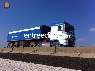 DAF 95XF 6x2+kiptrailer Omgeving Gouda