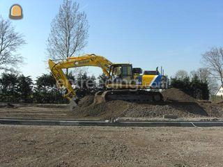 Komatsu PC350 LC-8 + GPS Omgeving Gouda