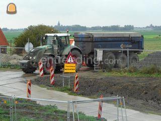 Fendt 927 + VGM 3-asser Omgeving Gouda