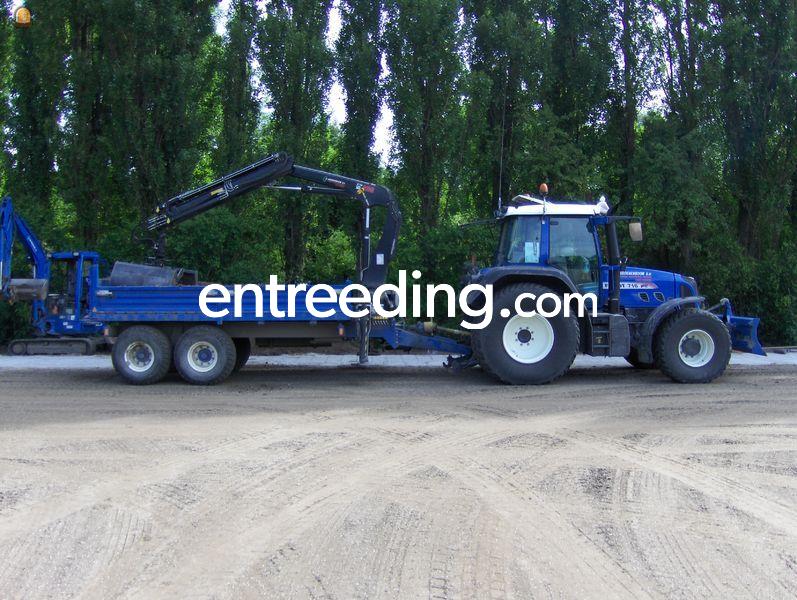 Tractor + knijperkar 5m3