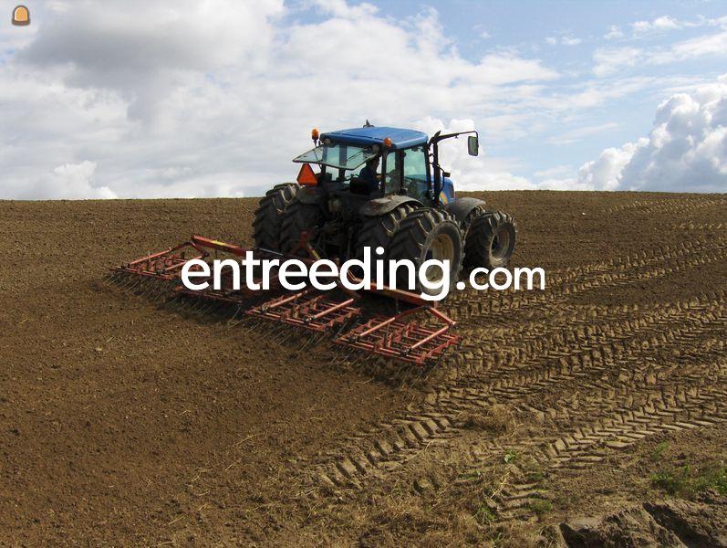 Tractor + einbock 5,00 m.