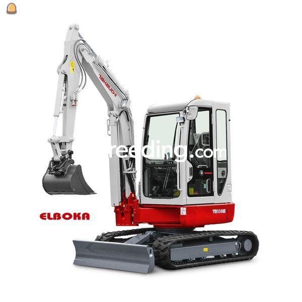 Takeuchi TB138 binnendraaier