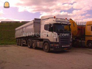 scania R 420 + kipper tra... Omgeving Tilburg