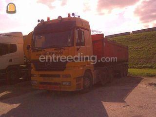 actros+kippertrailer Omgeving Tilburg