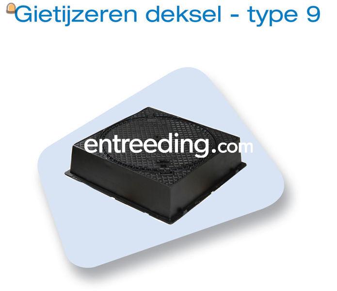 Gietijzeren deksels en straatkolken