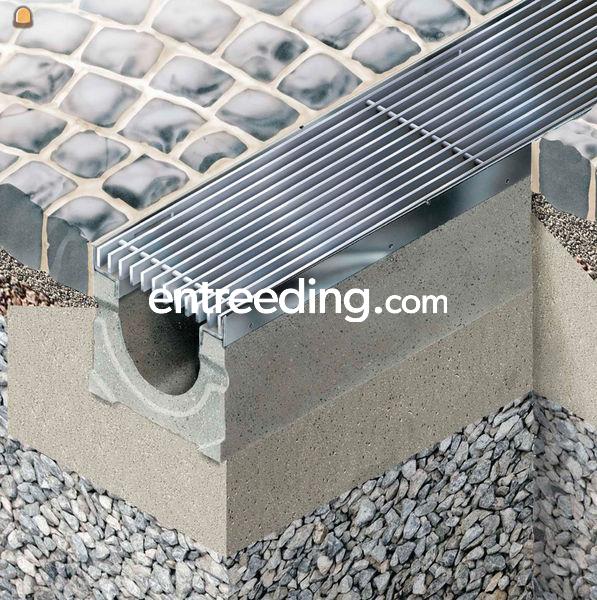 Hauraton waterafvoergeulen