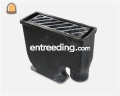 Gietijzeren waterkolken - straatkolken