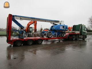 Volvo & oplegger met beun... Omgeving Amsterdam