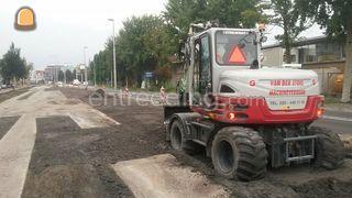 takeuchi TB295W & DKS en ... Omgeving Amsterdam