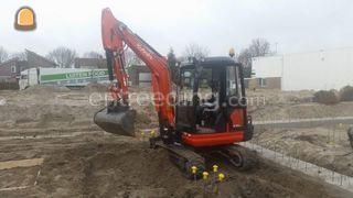 Kubota KX 71 Omgeving Den Haag
