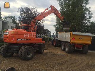 Fendt 724 + VGM 22 tons Omgeving Oostelijke Mijnstreek