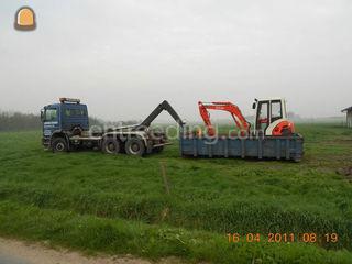 containers voor bouwpuin Omgeving Dendermonde, Berlare, Uitbergen,