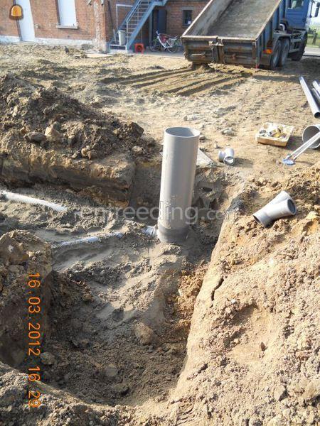 Rioleringswerken en afwatering