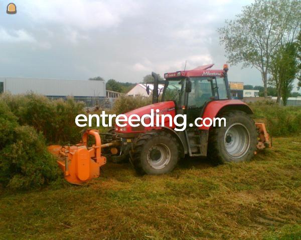 Case cs110+front en achterklepelmaaier