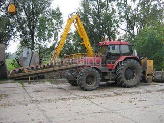 maxxum 140 met herder Omgeving Rotterdam