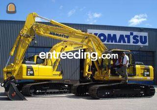 Komatsu PC 210 DAS8 Omgeving Gouda