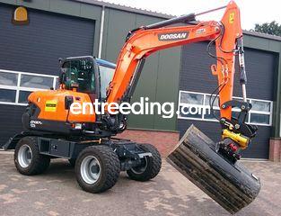 Doosan DX57W-5 Omgeving Oosterhout