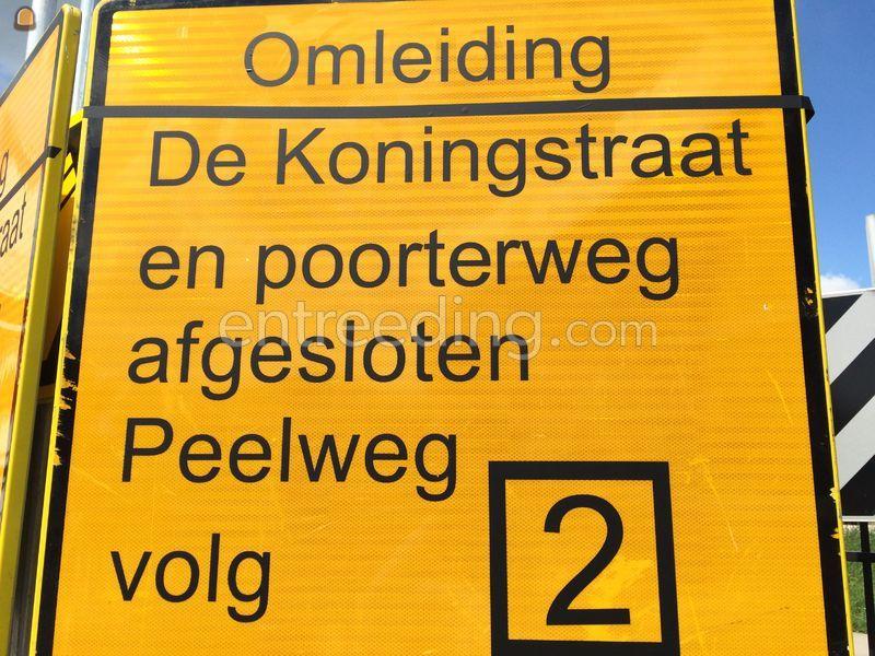 CROW verkeersborden (omleiding)