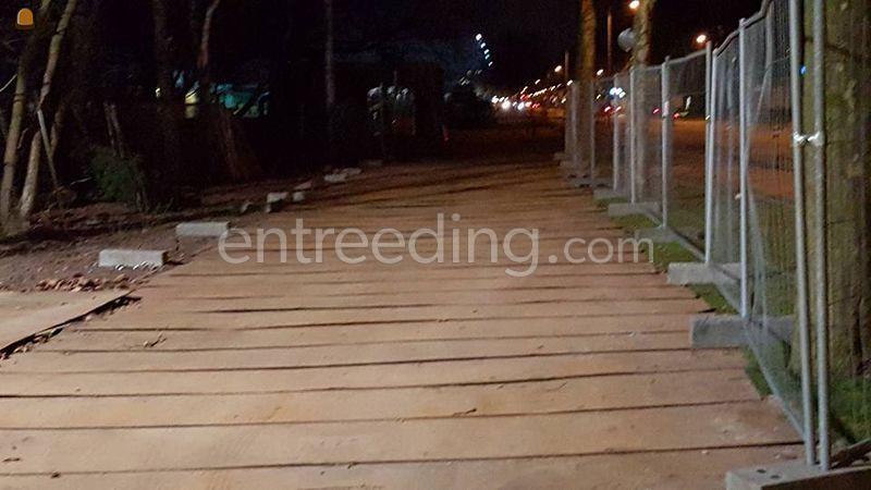 Rijplaten (STAAL) 5mX1mX10mm