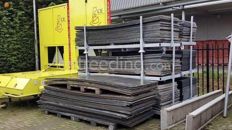 Rijplaten (KUNSTSTOF) 3mX1mX15mm (antislip)