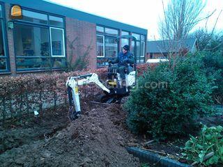 Bobcat E10 Omgeving Tiel