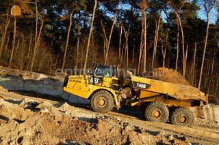 CAT 740B Omgeving Kempen