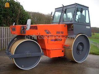 Hamm HW90 statische wals Omgeving Nijmegen