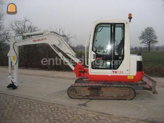 Takeuchi TB-135 Omgeving Ede