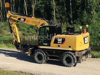 Cat 318F GPS Omgeving Gouda