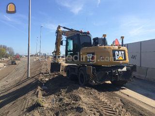 Cat 315D GPS Omgeving Gouda