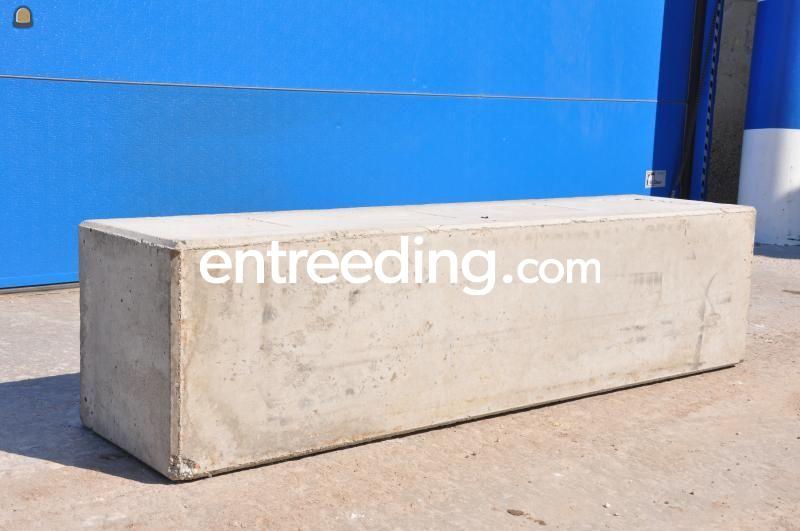 Betonblok 1.60x40x40 - glad