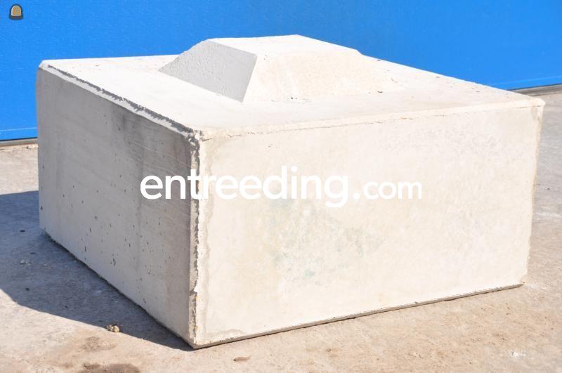 Betonblok 80x80x40 - 1 nok