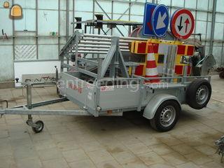 Halve rijbaan afzetting (... Omgeving Goeree-Overflakkee