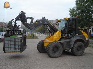 Ahlmann AZ95 zwenklader Omgeving Purmerend