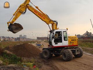 Hitachi ZX130W Omgeving Purmerend