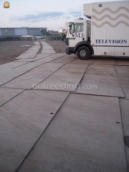 Stalen rijplaat type 1