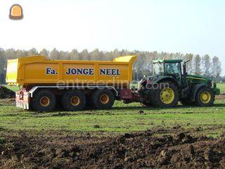 John Deere 7820 + afzetsy... Omgeving Sliedrecht