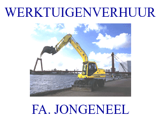 Logo Werktuigenverhuur firma Jongeneel Oud-alblas