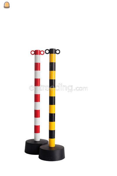 Afbakeningsmaterialen: Bakens, barrières, hekken, kettingpalen, ...