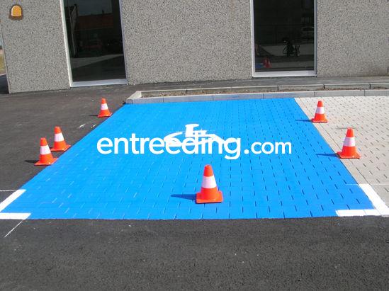 Grondmarkeringen: verf, krijt, sprays, thermische markering