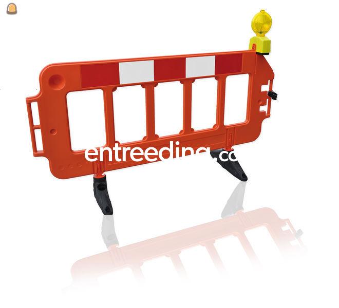 Afbakeningsmaterialen: Bakens, barrières, hekken, kettingpalen, ...