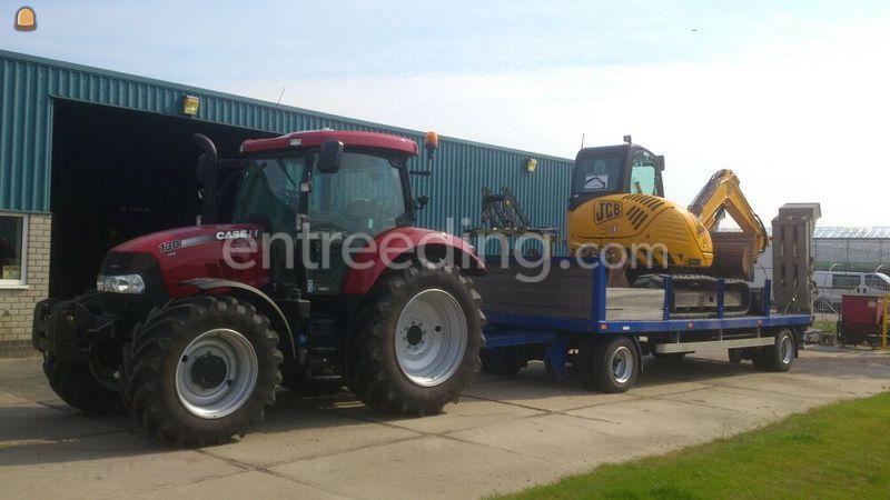 Tractor + oprijwagen