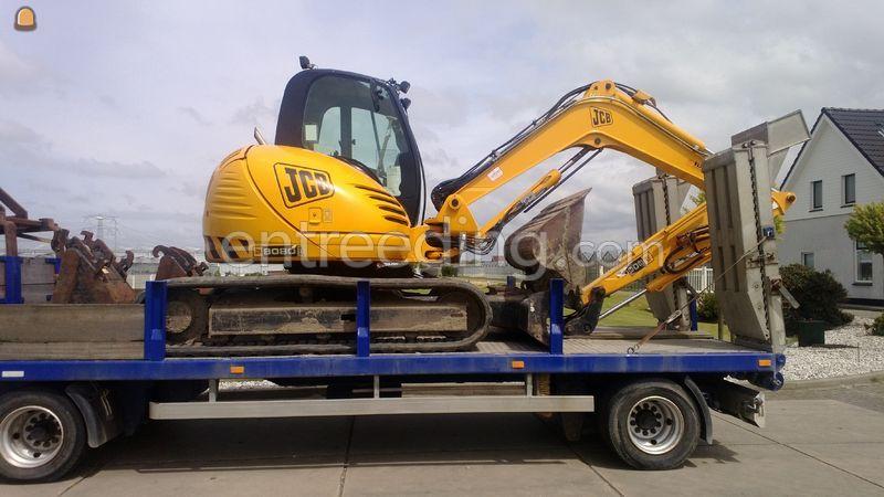 Tractor + oprijwagen