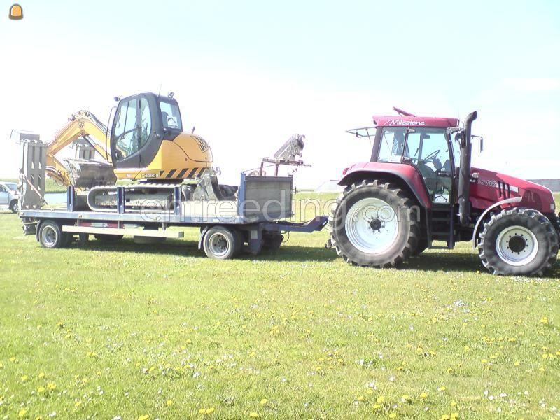 Tractor + oprijwagen