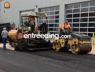 asfaltmachine Bitelli Omgeving Hasselt