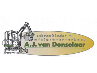 Logo Minigraververhuur A.J. van Donselaar Lunteren