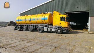 Scania met tank 35 m3 Omgeving Alphen a/d Rijn