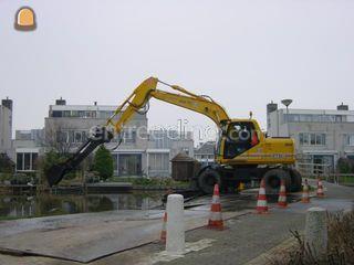 Etec 814 mobiele kraan Omgeving Alphen a/d Rijn