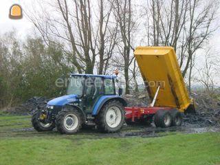Kleine kipper 5 m3 Omgeving Alphen a/d Rijn